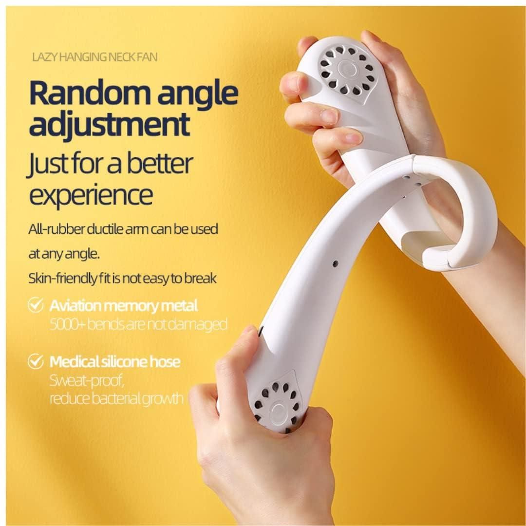 Portable Neck Fan – Hands-Free Bladeless USB Fan