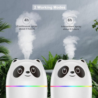 Mini Cute Panda Cool Mist Humidifier – 220ml